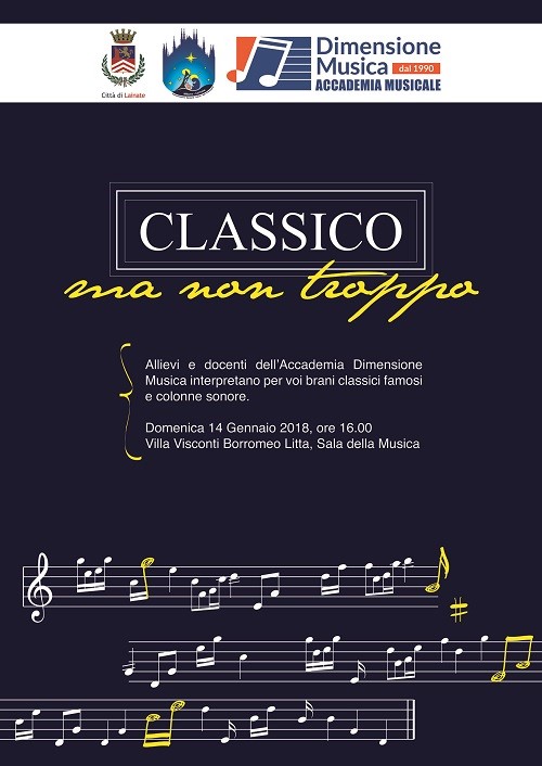 Classico... ma non troppo - Domenica 14 Gennaio