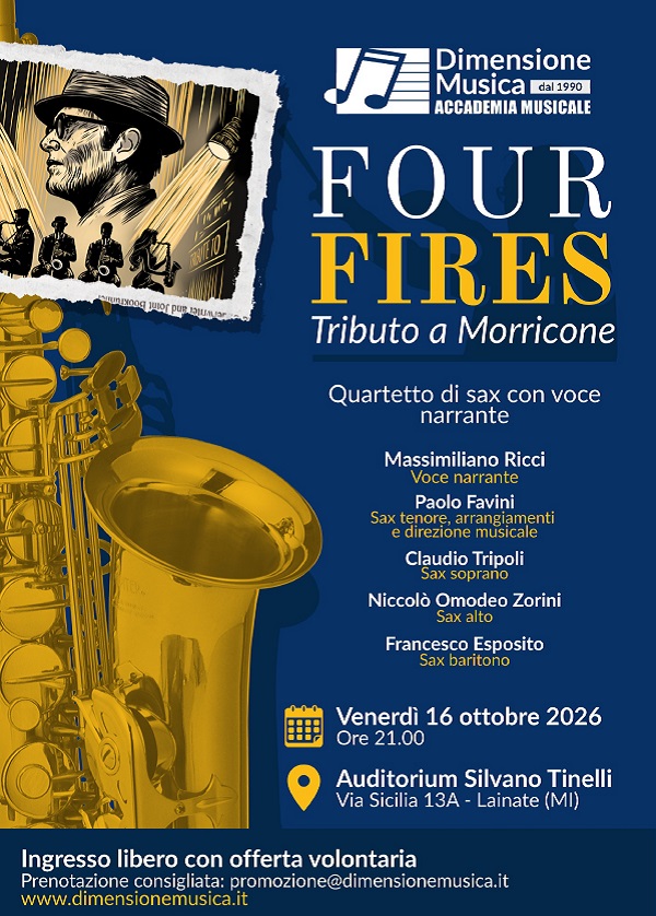 Four fires tributo a Morricone