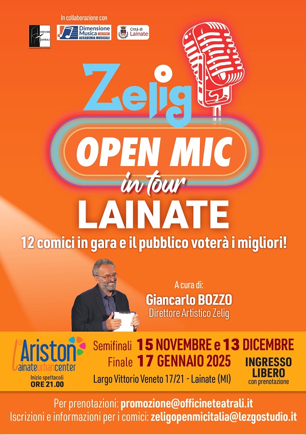 ZELIG OPEN MIC